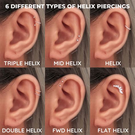 counter helix piercing